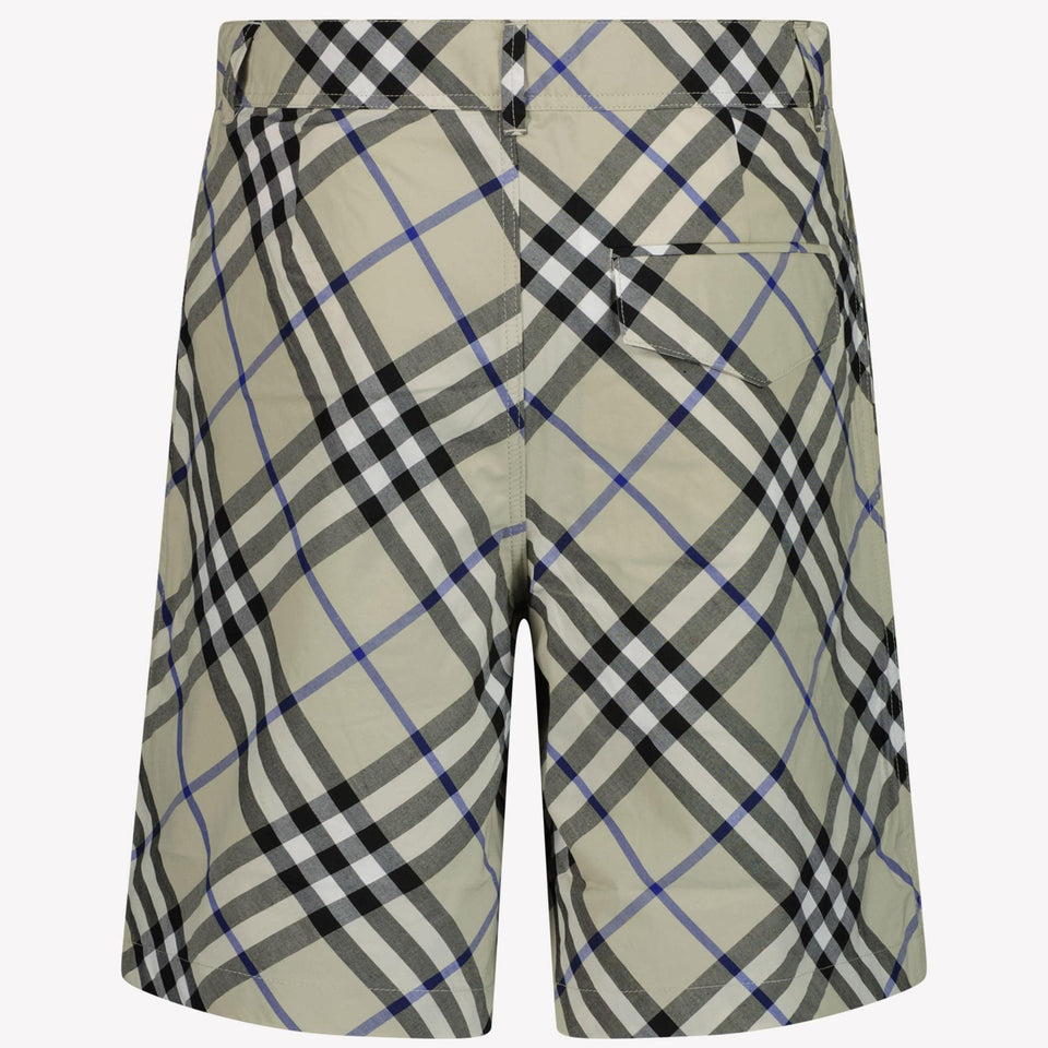 Burberry Jongens Shorts Licht Grijs