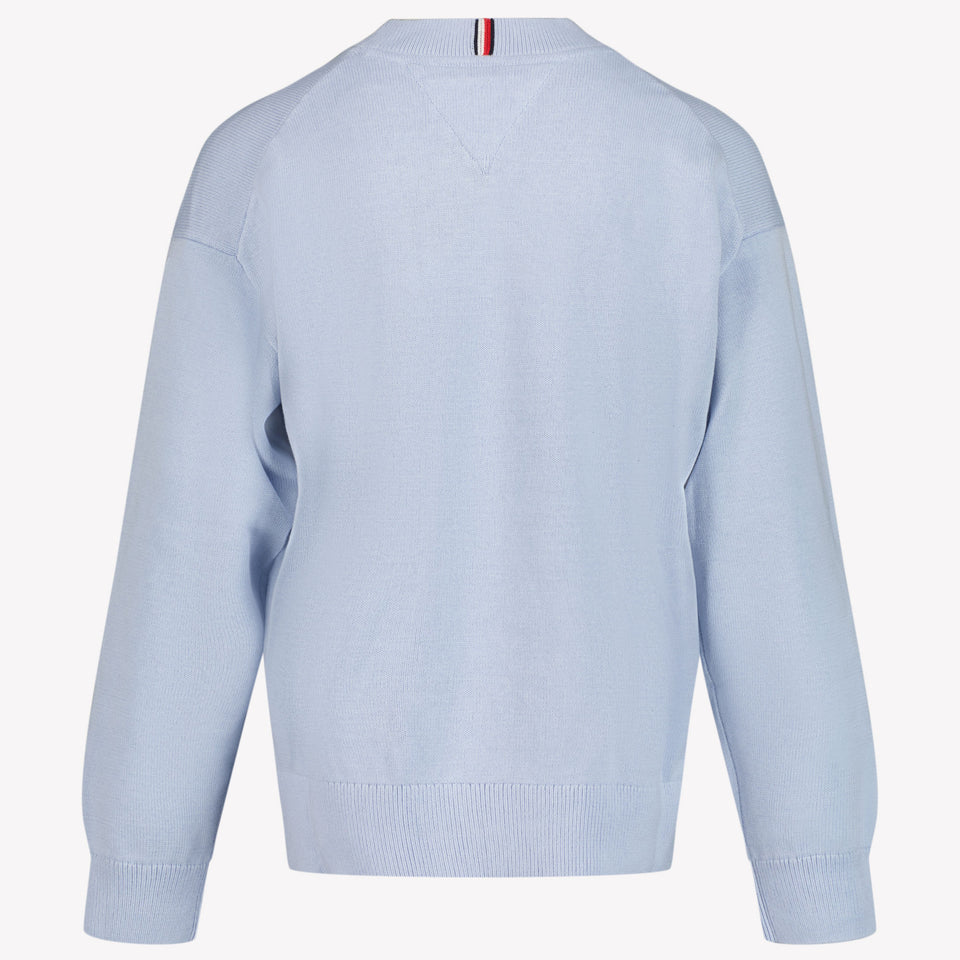 Tommy Hilfiger Jongens Trui Licht Blauw