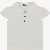 Mayoral Baby Meisjes Polo Off White