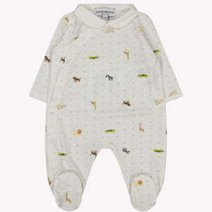 Armani Baby Unisex Boxpakje Off White 1mnd