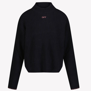 Off-White Meisjes T-Shirt Zwart