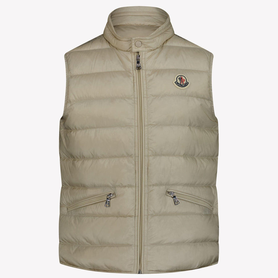 Moncler Boys Gilet Sand