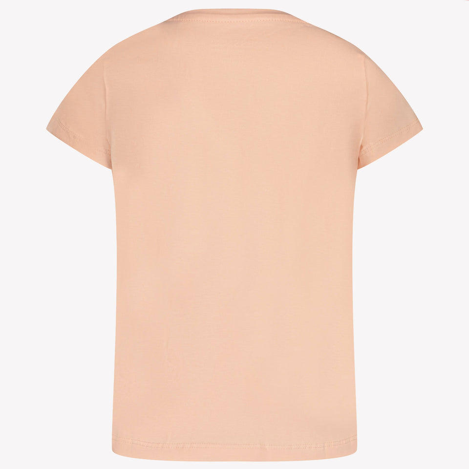 Guess Kinder Meisjes T-Shirt In Zalm