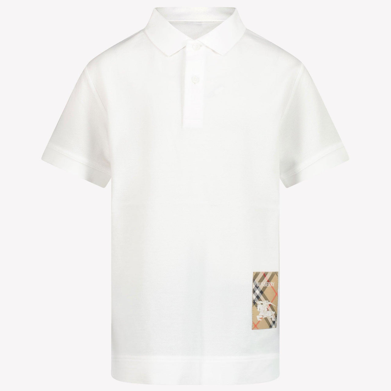 Burberry Johane Kinder Jongens Polo In Wit