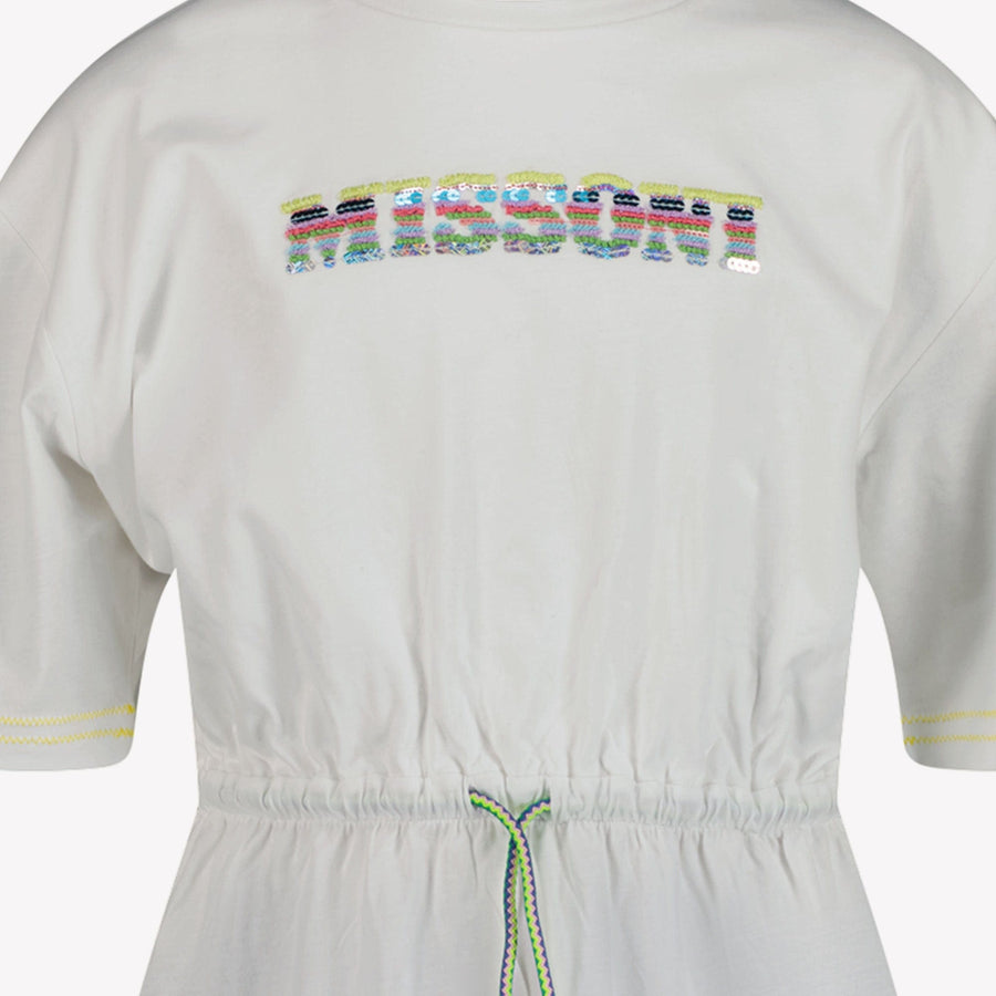 Missoni Kinder Meisjes Jurk Wit
