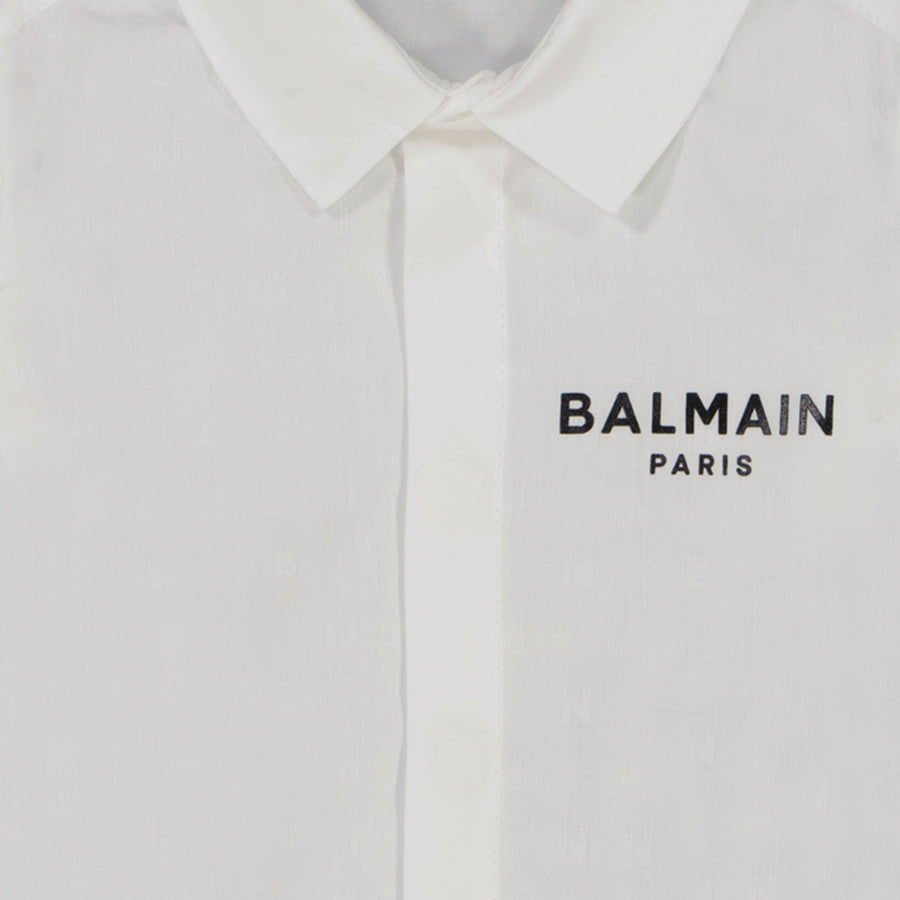 Balmain Baby Unisex Blouse Wit