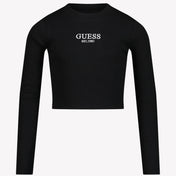 Guess Meisjes T-shirt Zwart