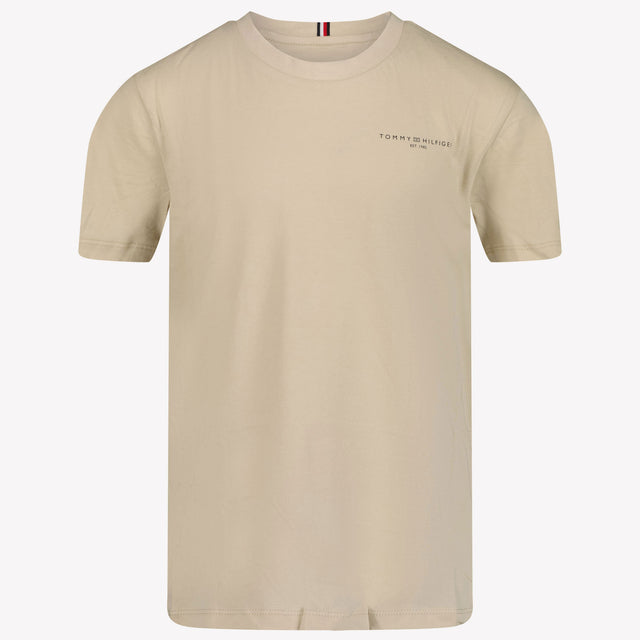 Tommy Hilfiger Kinder Unisex T-Shirt Beige