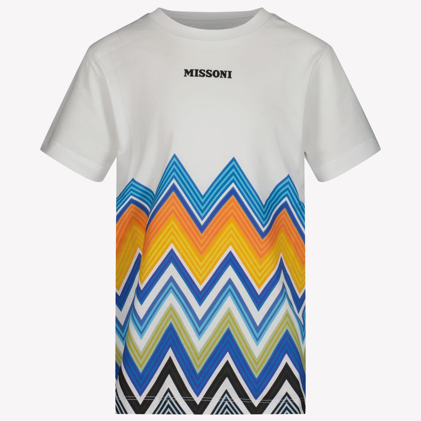 Missoni Kinder Jongens T-Shirt In Wit