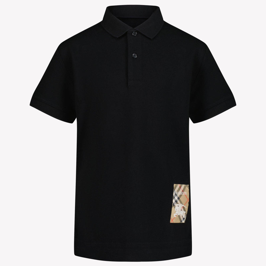 Burberry Johane Kinder Jongens Polo In Zwart