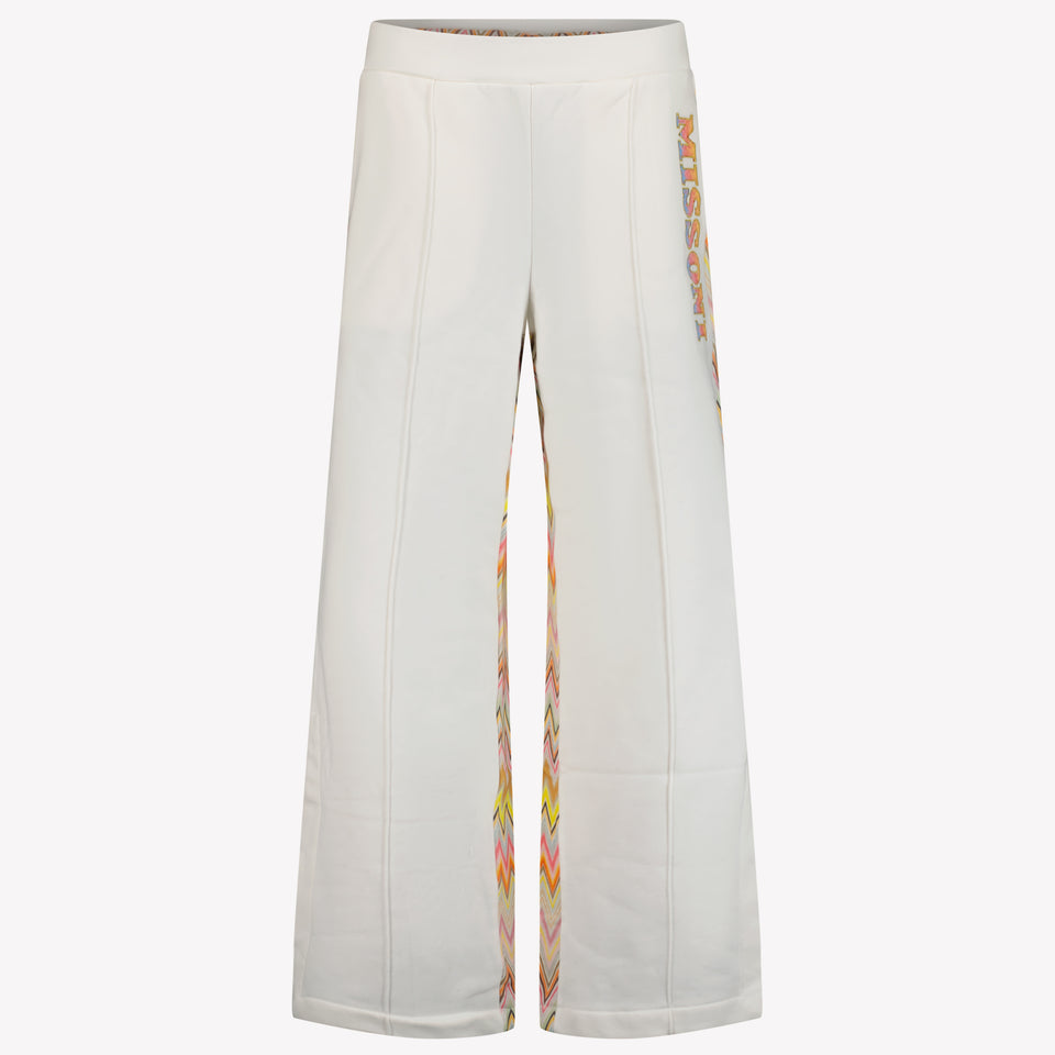 Missoni Kinder Meisjes Broek Off White