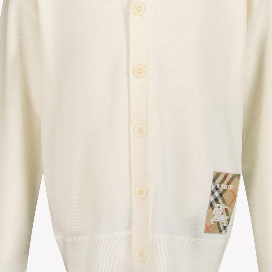Burberry Romie Kinder Jongens Vest In Off White