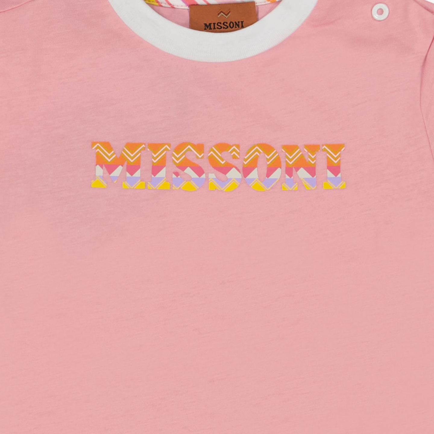 Missoni Baby Meisjes T-Shirt In Licht Roze