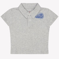 Off-White Baby Jongens Polo In Grijs