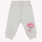 MonnaLisa Baby Meisjes Broek In Wit