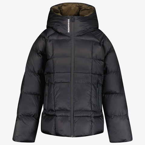 Dsquared2 Jongens Winterjas Zwart