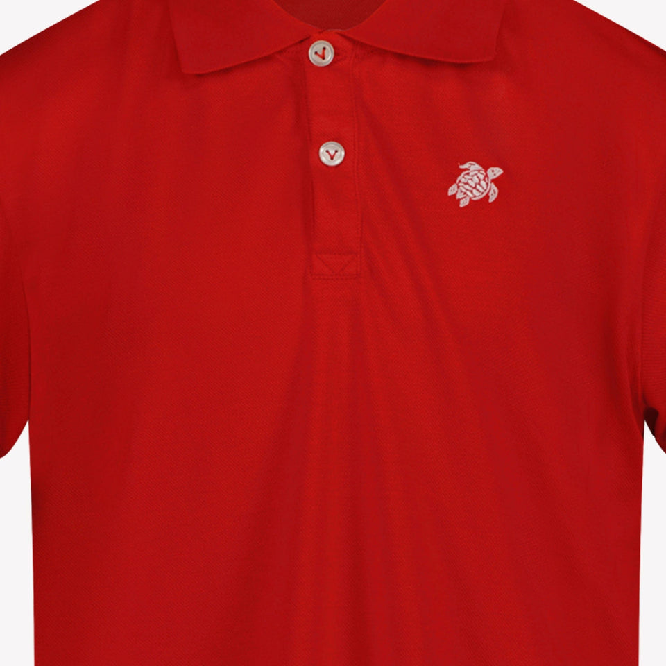 Vilebrequin Kinder Jongens Polo Rood