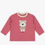 Moncler Baby Meisjes T-shirt Fuchsia