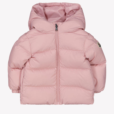 Moncler Sharon Baby Meisjes Winterjas Licht Roze
