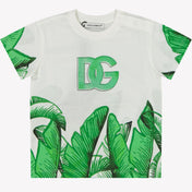 Dolce & Gabbana Baby Jongens T-Shirt Wit