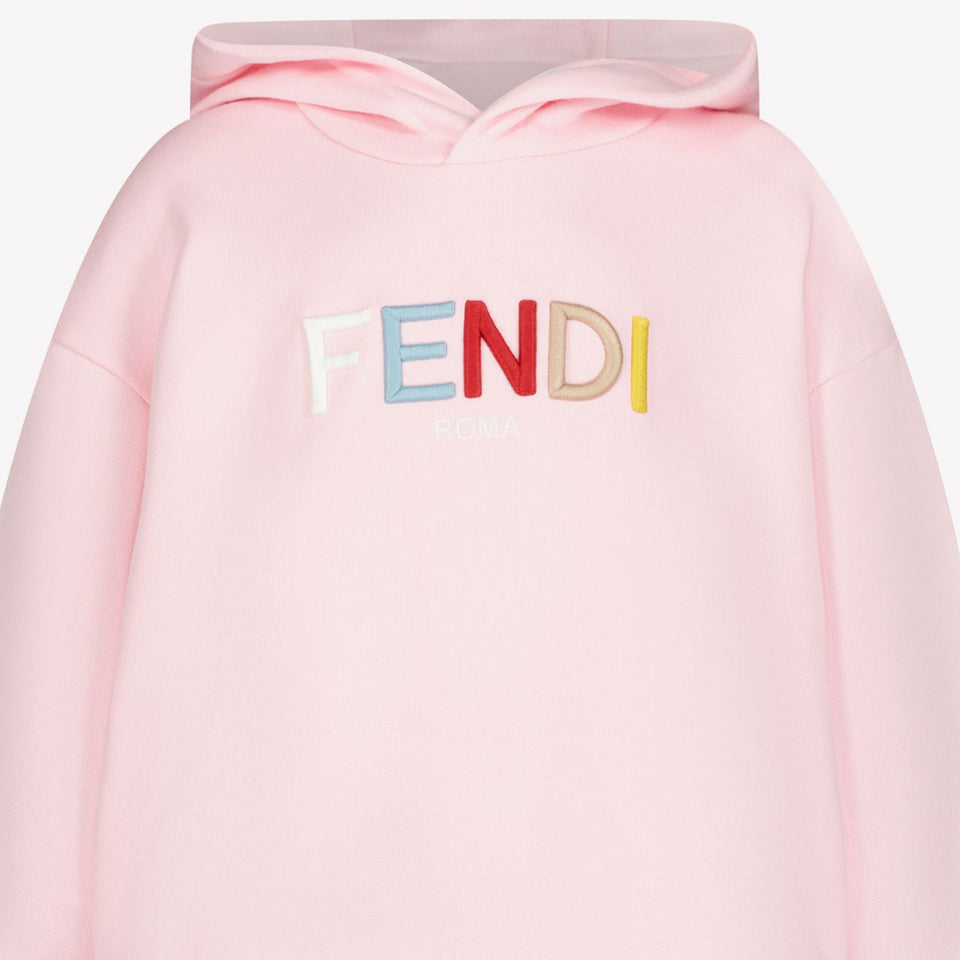 Fendi Kinder Meisjes Jurk Roze