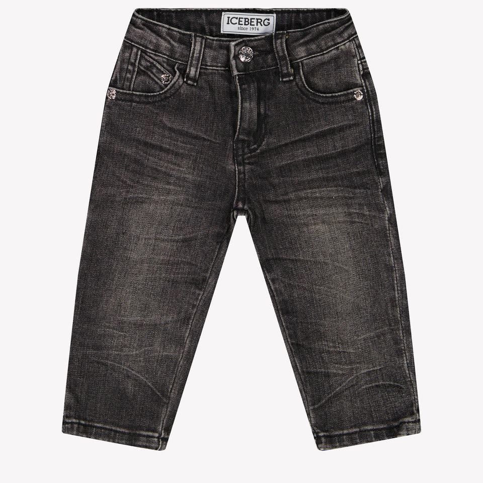 Iceberg Baby Jongens Jeans Zwart