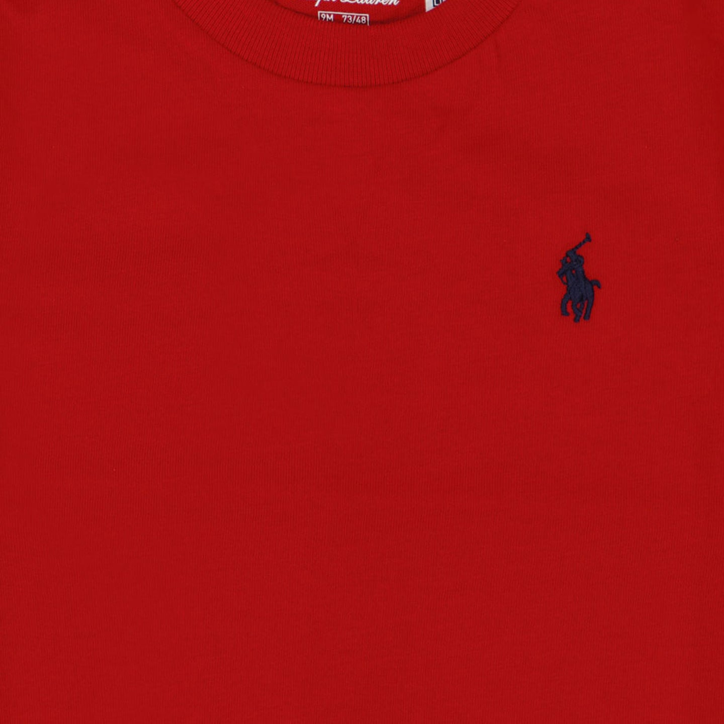 Ralph Lauren Baby Jongens T-Shirt In Rood