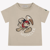 Moncler Baby Jongens T-shirt Off White