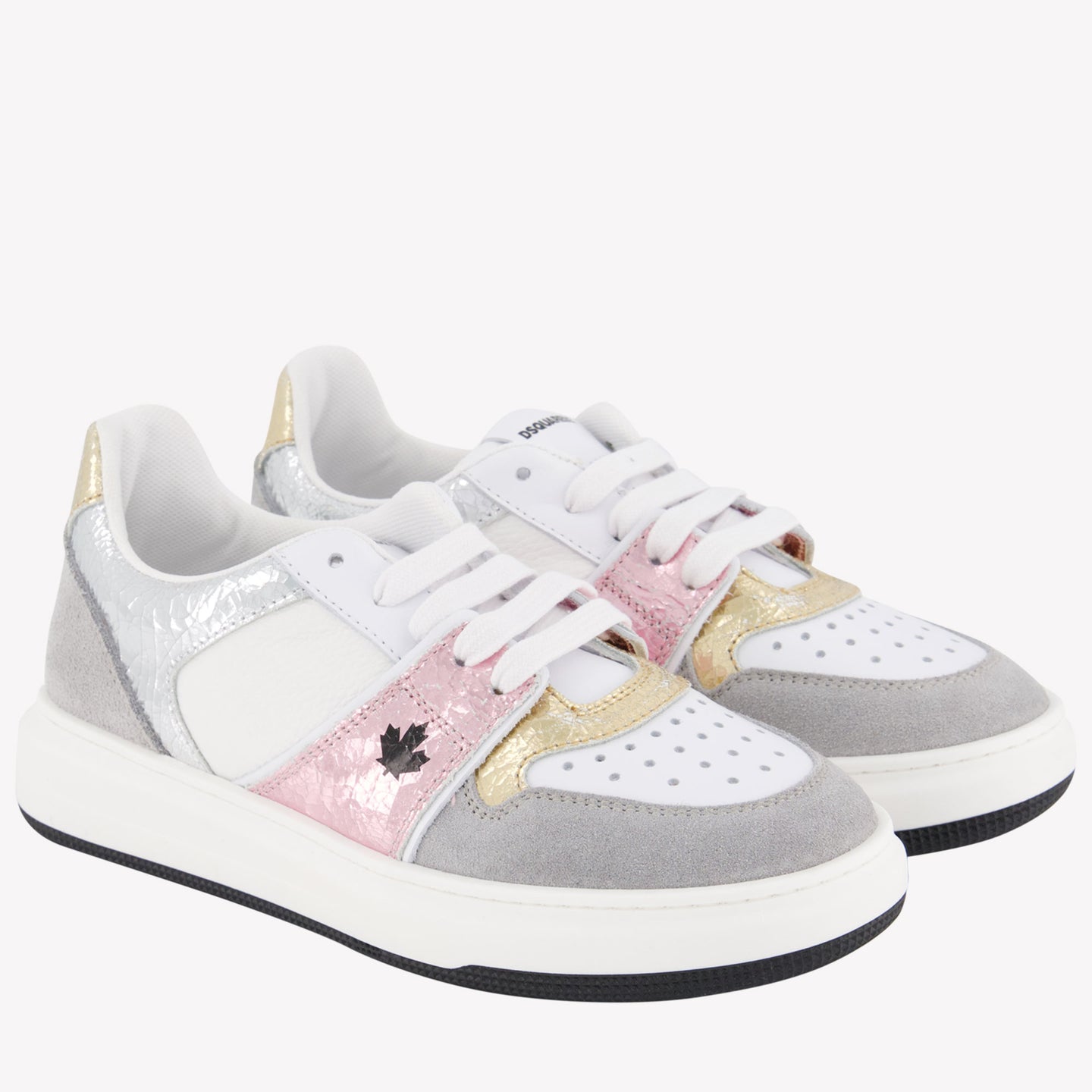 Dsquared2 Meisjes Sneakers Zilver