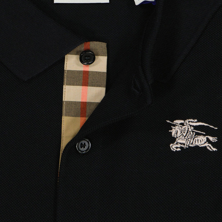 Burberry Johane Kinder Jongens Polo In Zwart