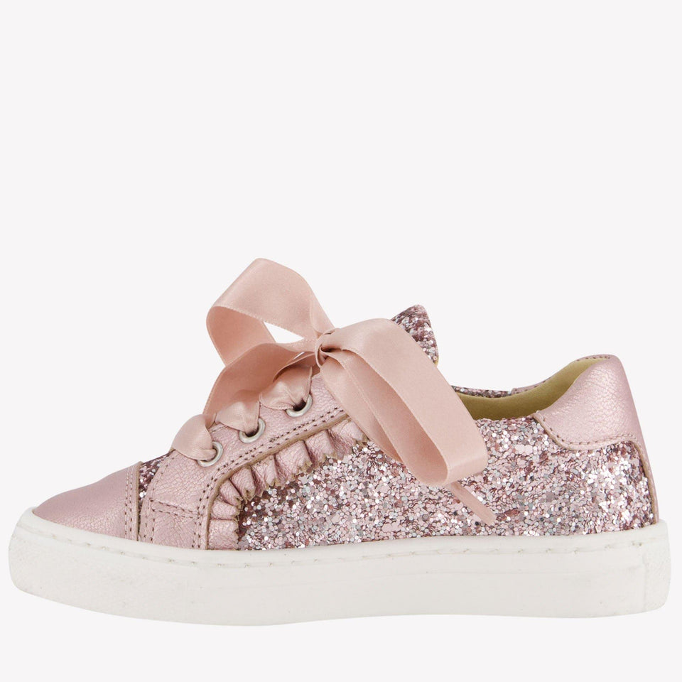 Andanines Meisjes Sneakers In Licht Roze