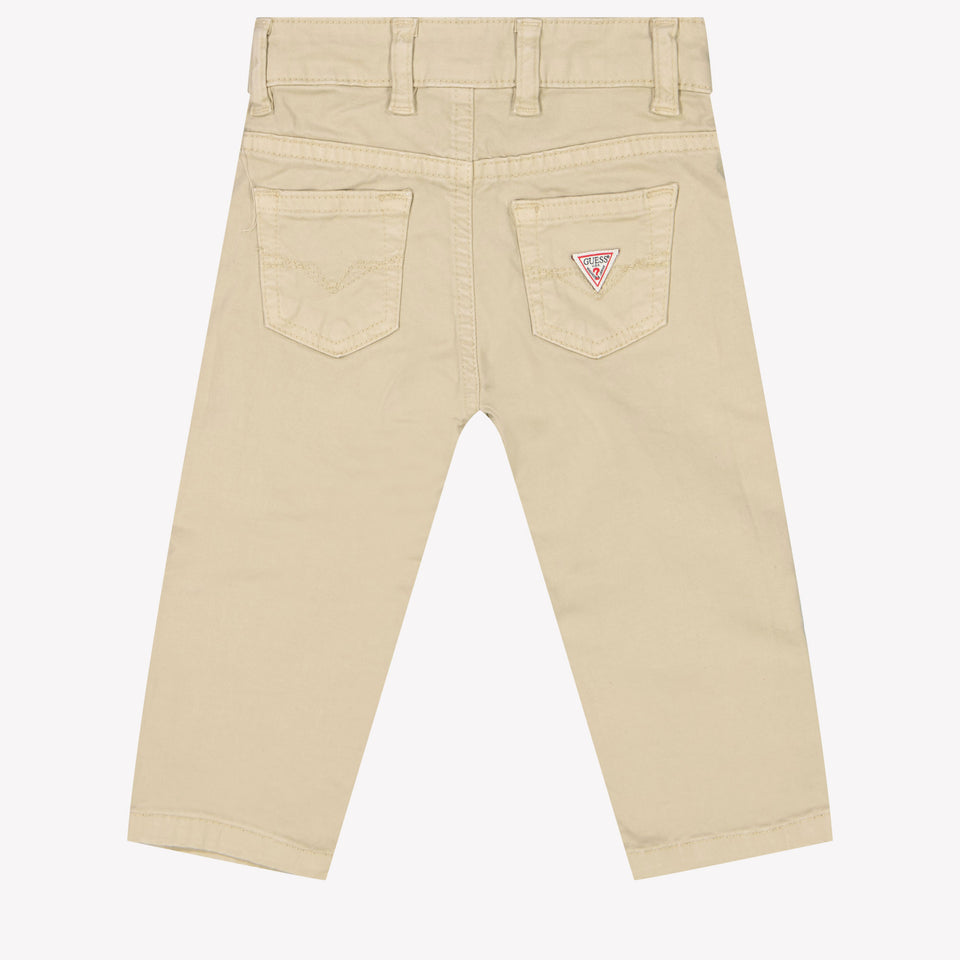 Guess Baby Jongens Broek Licht Beige