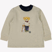 Ralph Lauren Baby Jongens T-shirt Grijs