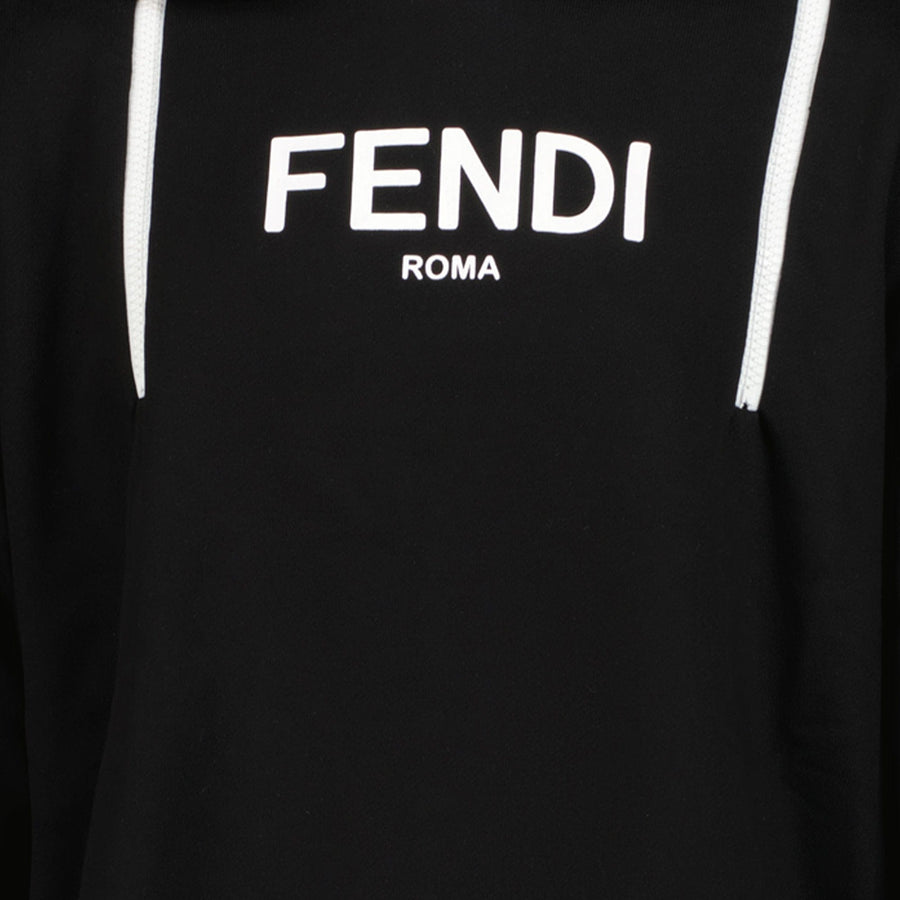 Fendi Kinder Meisjes Trui Zwart