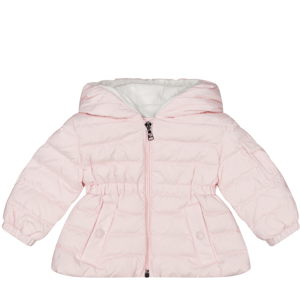 Moncler Baby Meisjes Jas Licht Roze