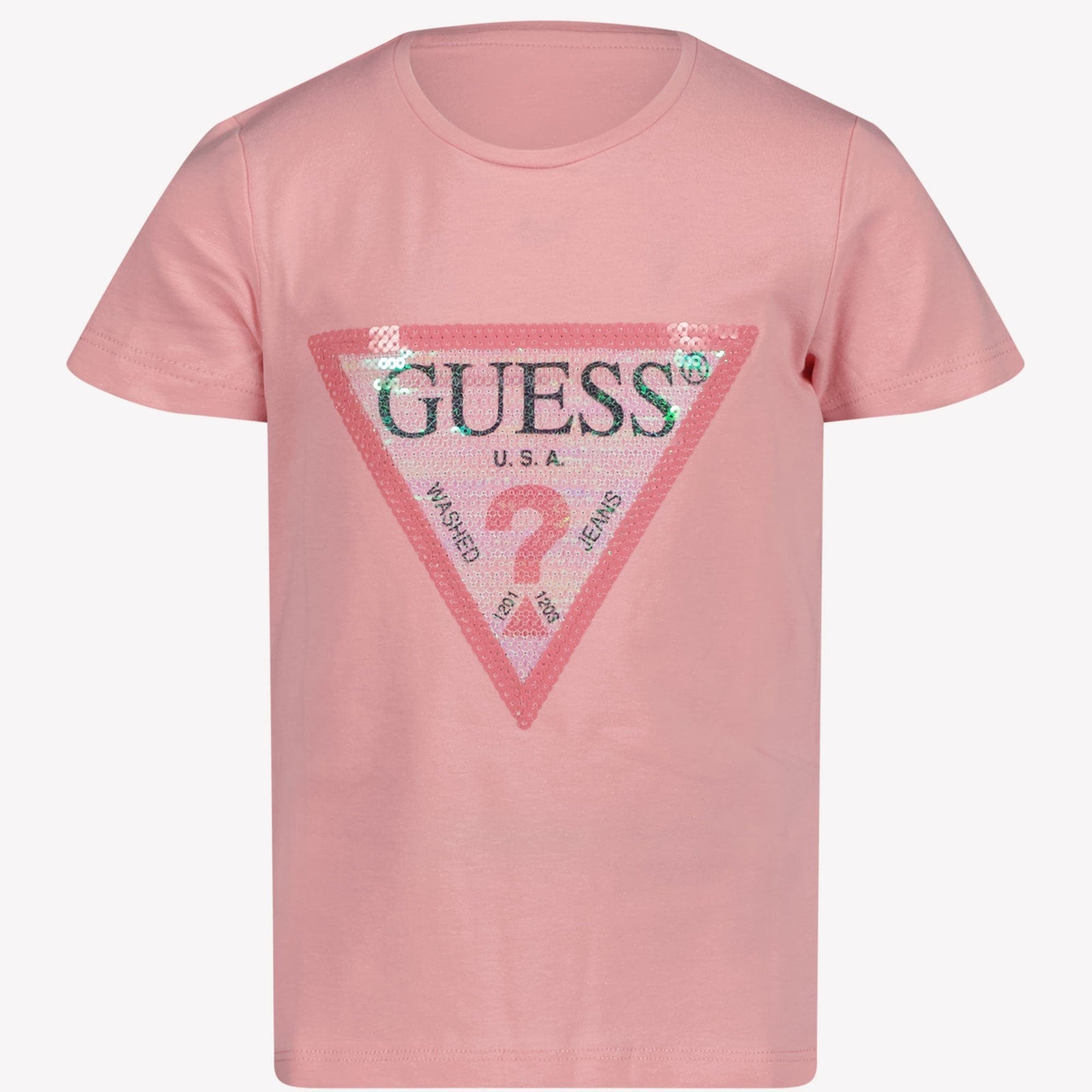 Guess Kinder Meisjes T-Shirt Licht Roze 2Y