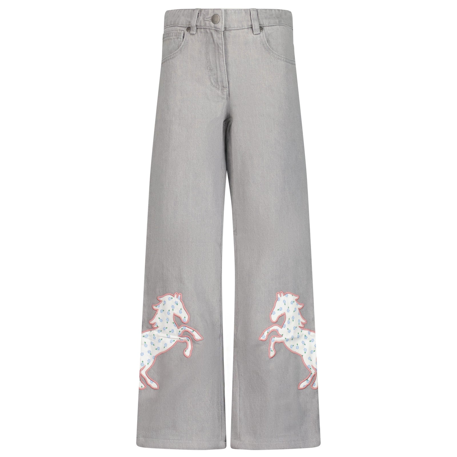 Stella McCartney Kinder Meisjes Jeans Grijs