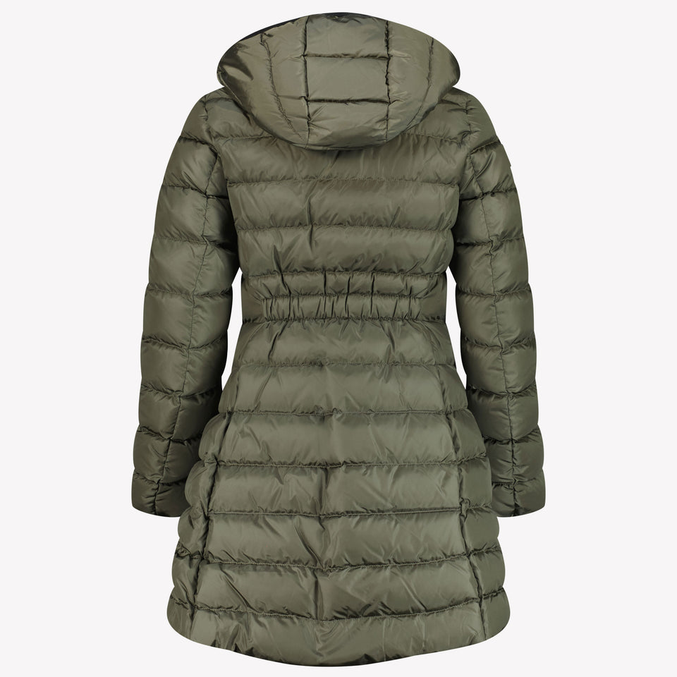 Moncler Charpal Meisjes Winterjas Olijf Groen