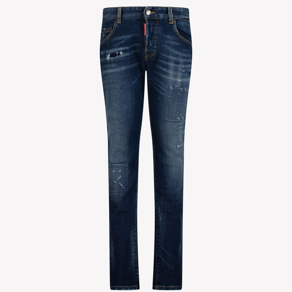 Dsquared2 Kinder Jongens Jeans Blauw 4Y