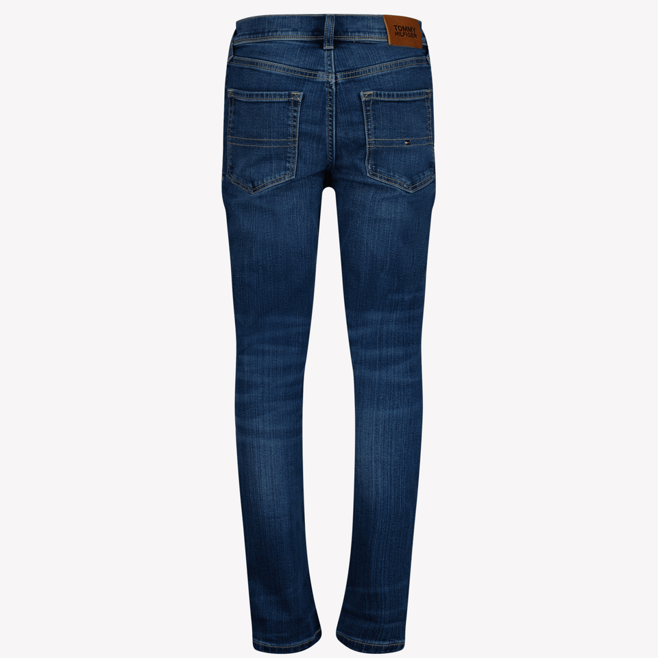 Tommy Hilfiger Kinder Jongens Jeans Donker Blauw