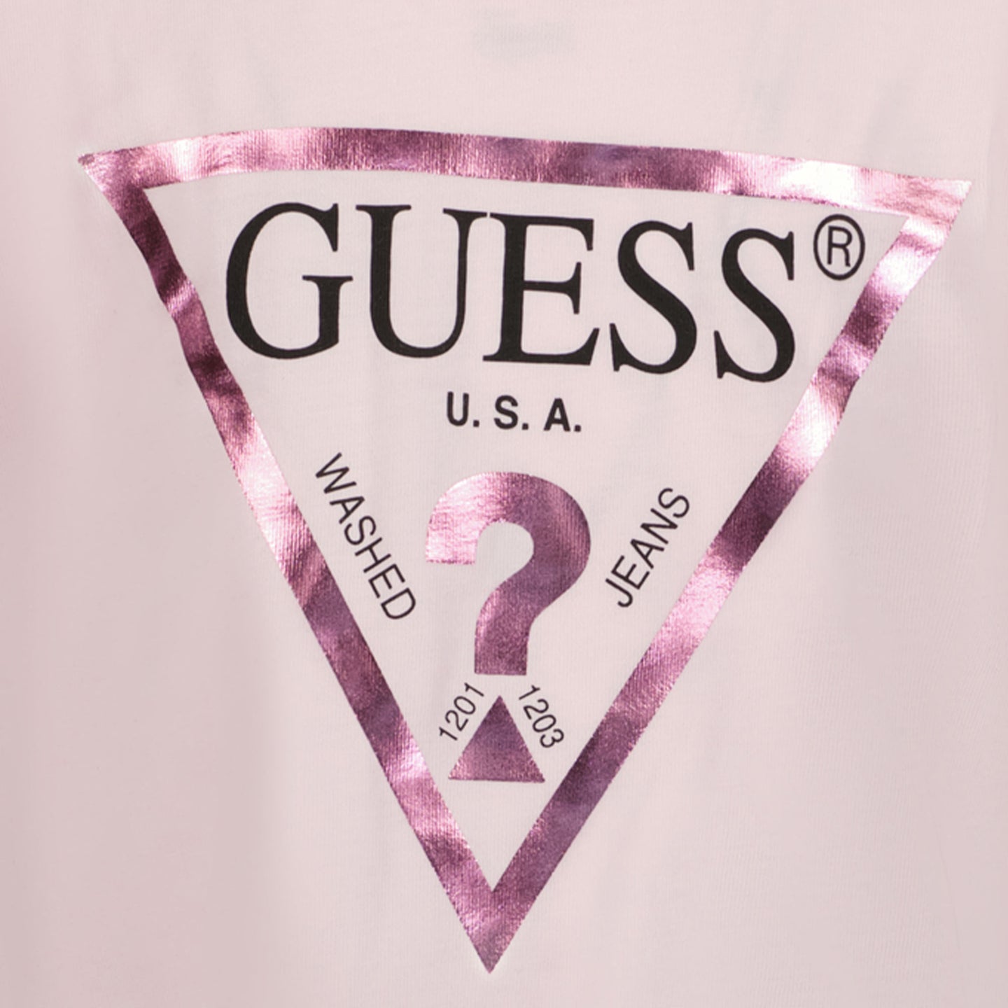 Guess Meisjes T-shirt Licht Roze