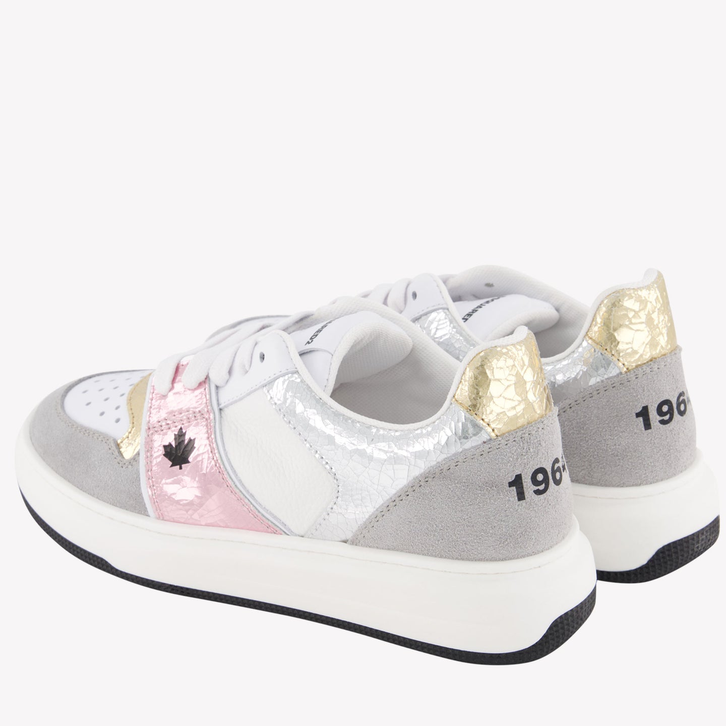 Dsquared2 Meisjes Sneakers Zilver