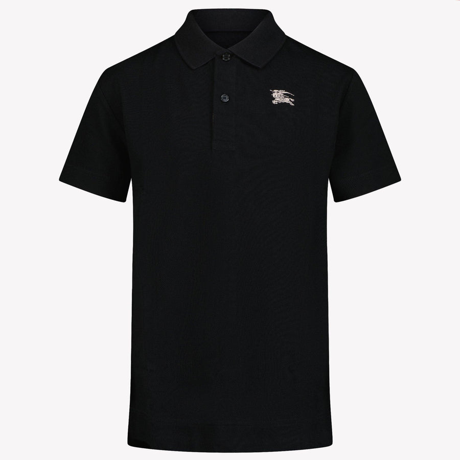 Burberry Johane Kinder Jongens Polo In Zwart