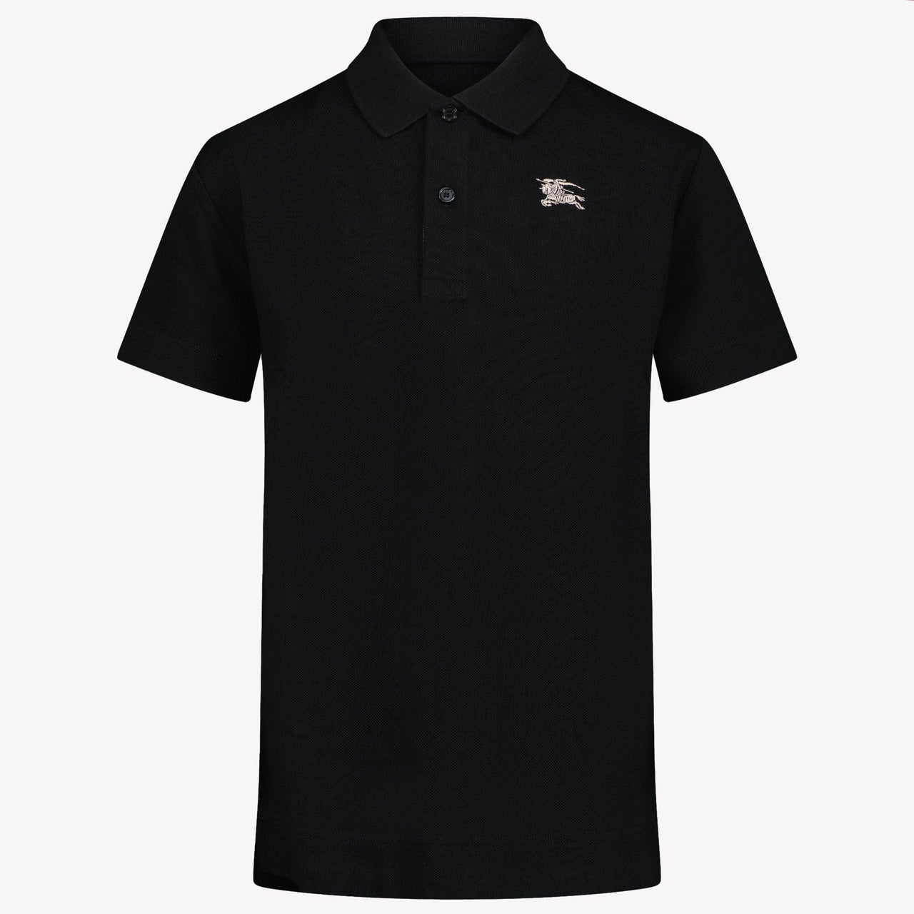 Burberry Johane Kinder Jongens Polo In Zwart