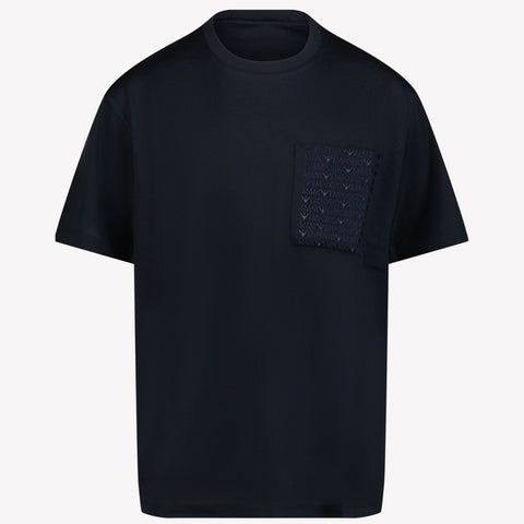 Armani Jongens T-shirt Navy