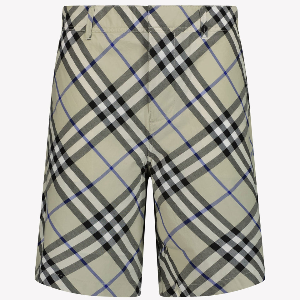 Burberry Jongens Shorts Licht Grijs 3Y