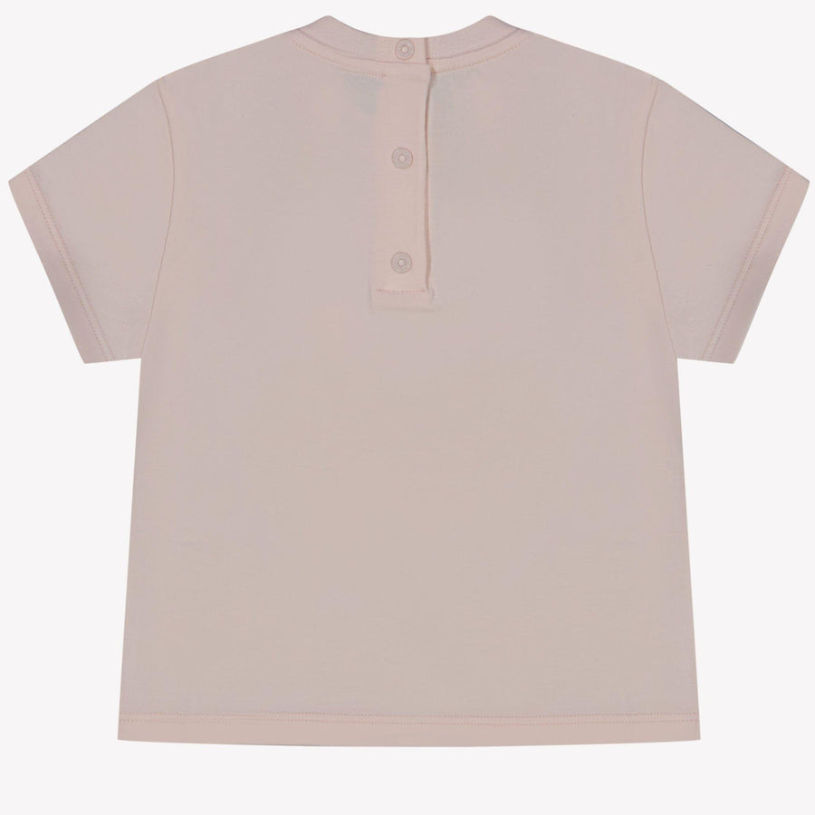 Fendi Baby Unisex T-shirt Licht Roze