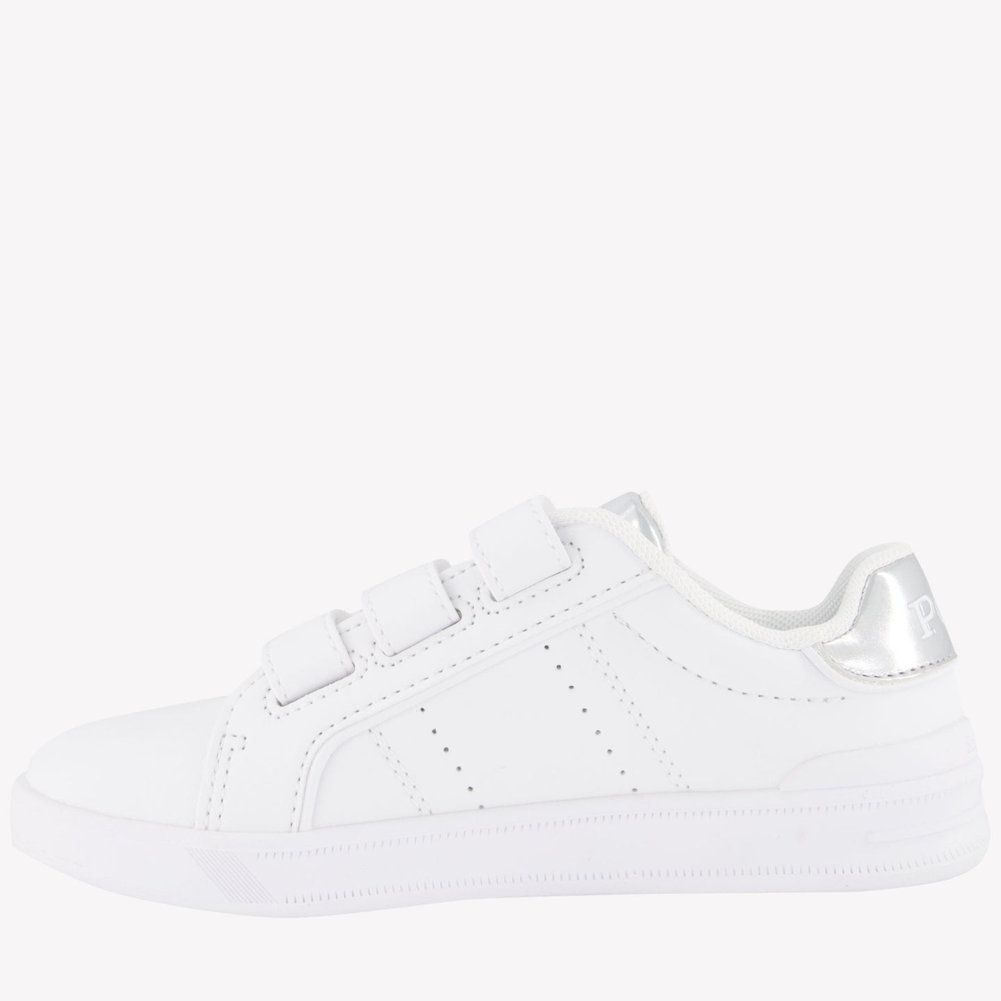 Ralph Lauren Heritage Court Meisjes Sneakers Wit