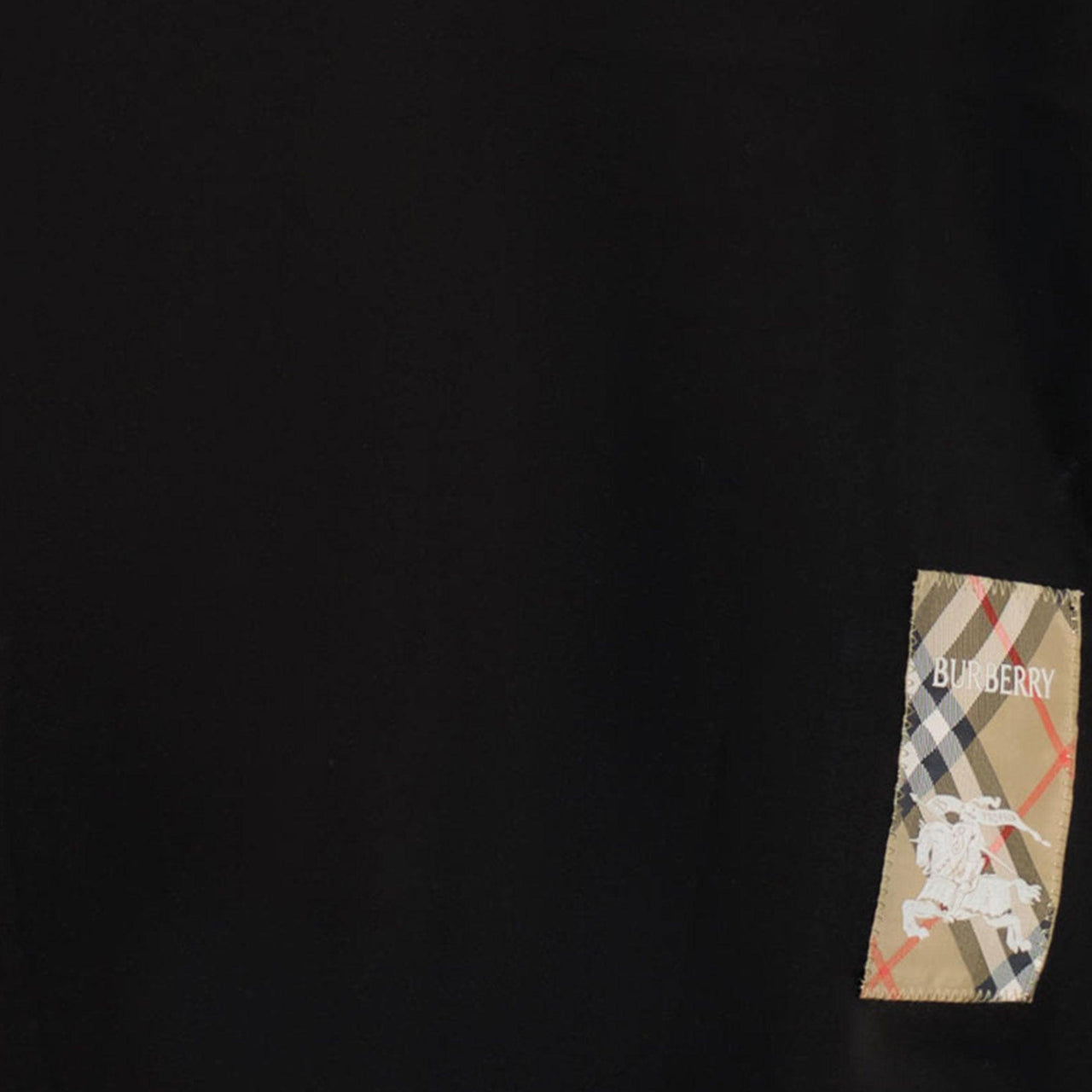 Burberry Cedar Kinder Jongens T-Shirt In Zwart