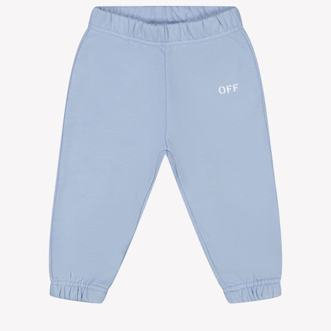 Off-White Baby Jongens Broek Licht Blauw